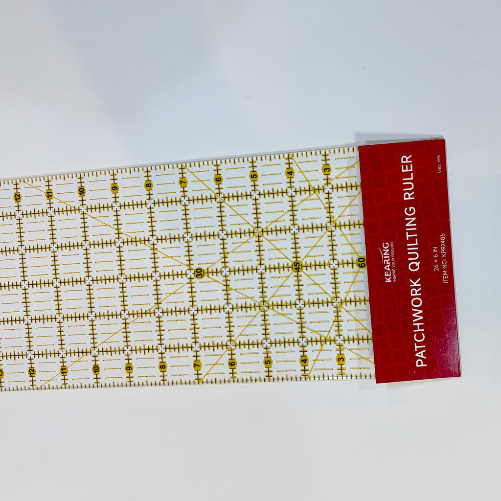 Kearing Patchwork Quilting Ruler 24x6