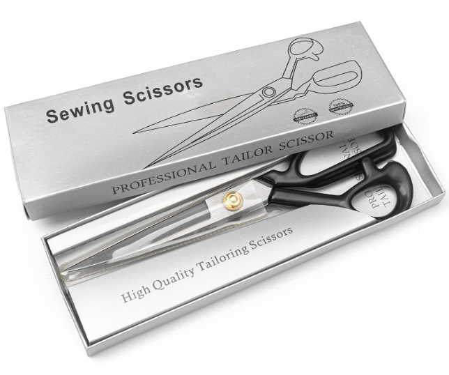 Heavy Duty Fabric Scissors, Professional Tailor Shears - 9 inch