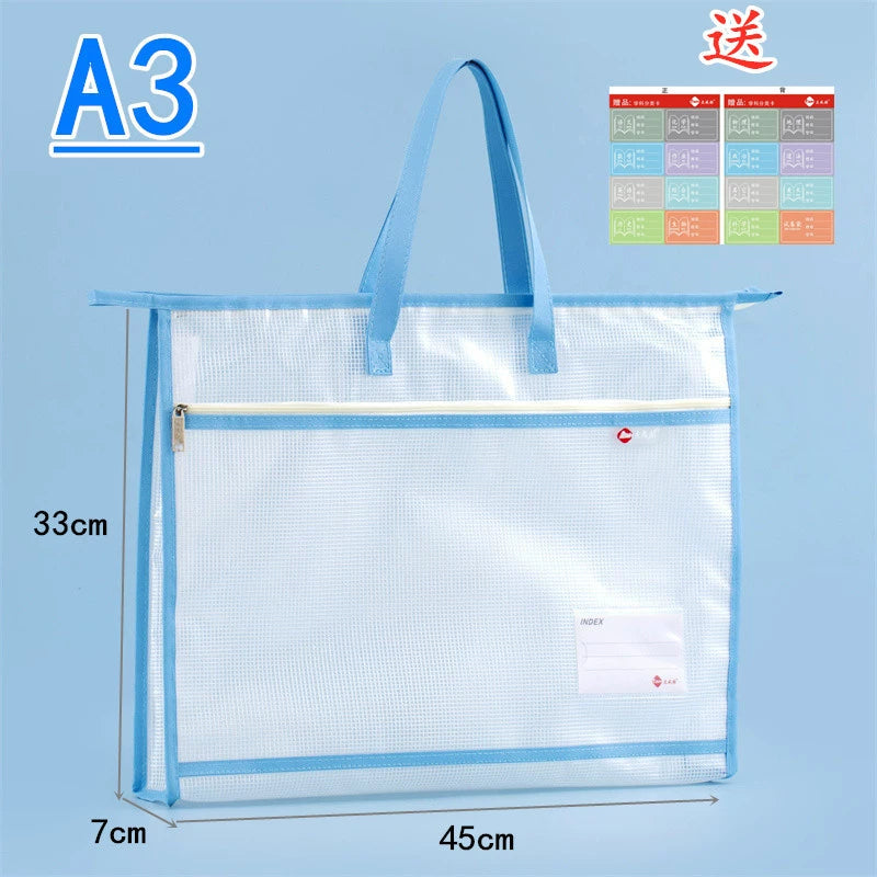 Project Bags for Quilting, Sewing, Crafts, Teaching Material, Multipurpose. 17.7”x13”x2.75”