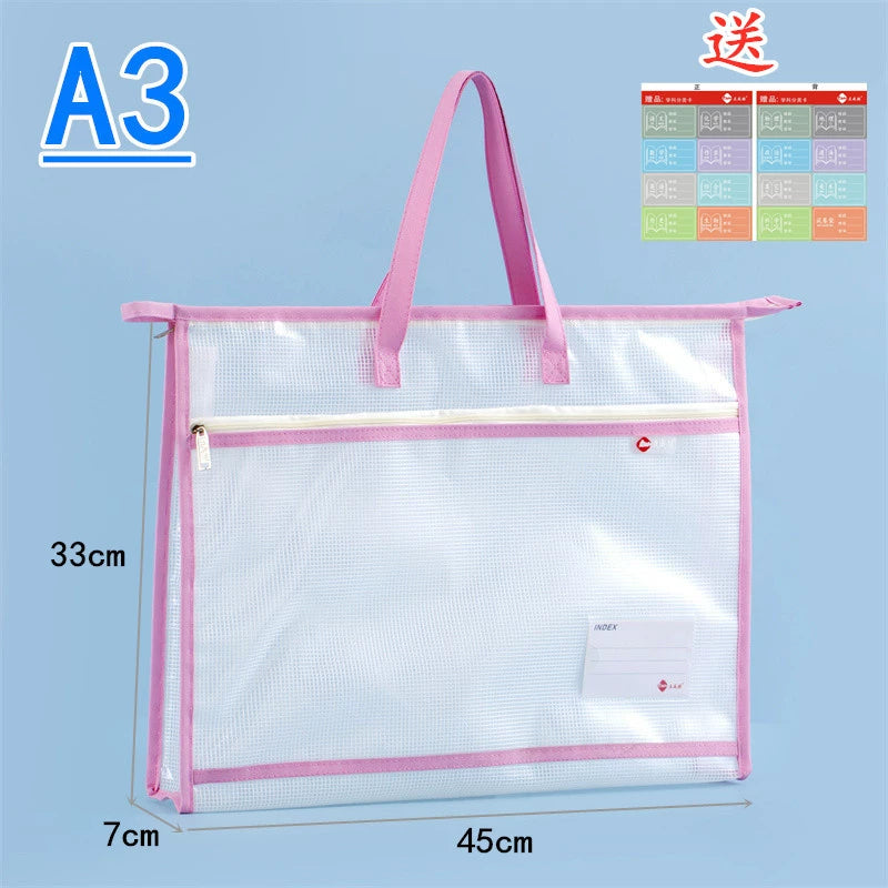 Project Bags for Quilting, Sewing, Crafts, Teaching Material, Multipurpose. 17.7”x13”x2.75”