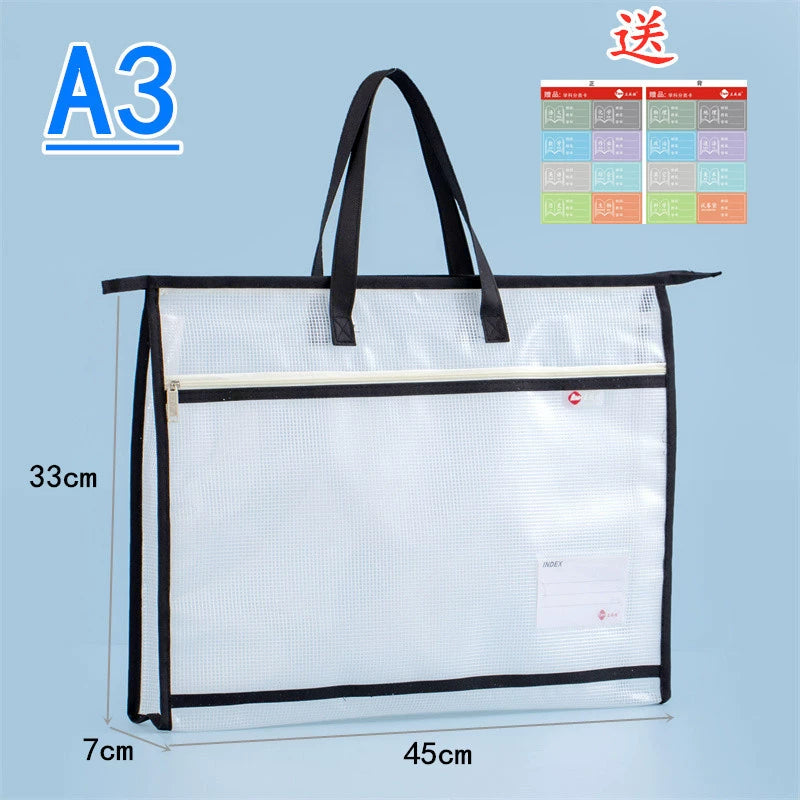 Project Bags for Quilting, Sewing, Crafts, Teaching Material, Multipurpose. 17.7”x13”x2.75”